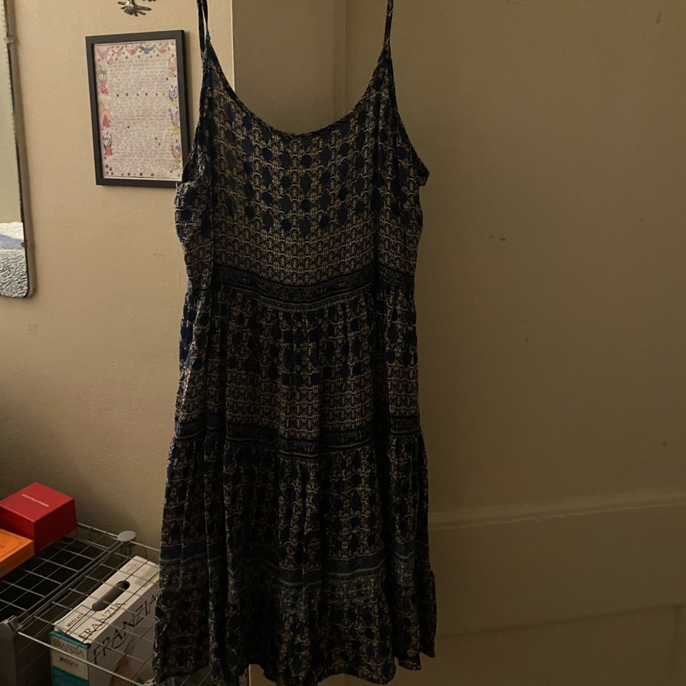 Backless mini dress